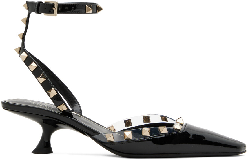 

Черные туфли Rockstud Couture Valentino Garavani, Черный