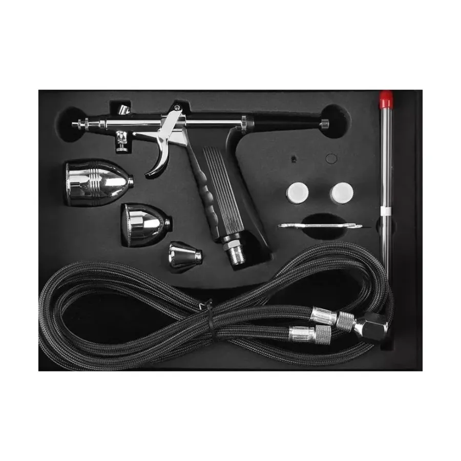 

Аэрограф с воздушным компрессором. Коллекция №1., Complete Airbrushing System
