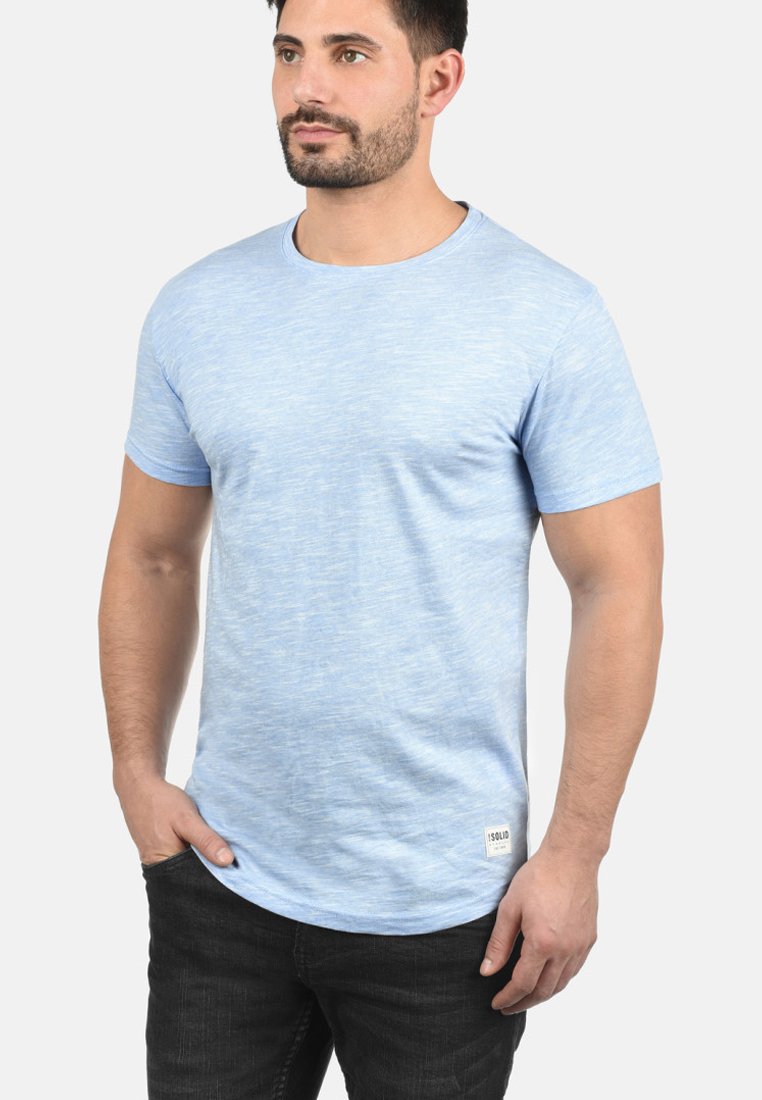 футболка базовая sdanton ss solid цвет granada sky Футболка базовая SDFIGOS Solid, цвет sky blue