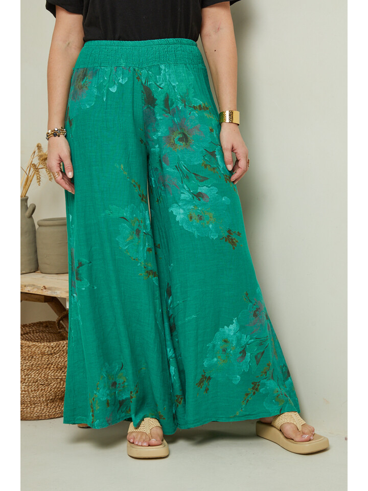 

Брюки Curvy Lady Leinen Hose, зеленый