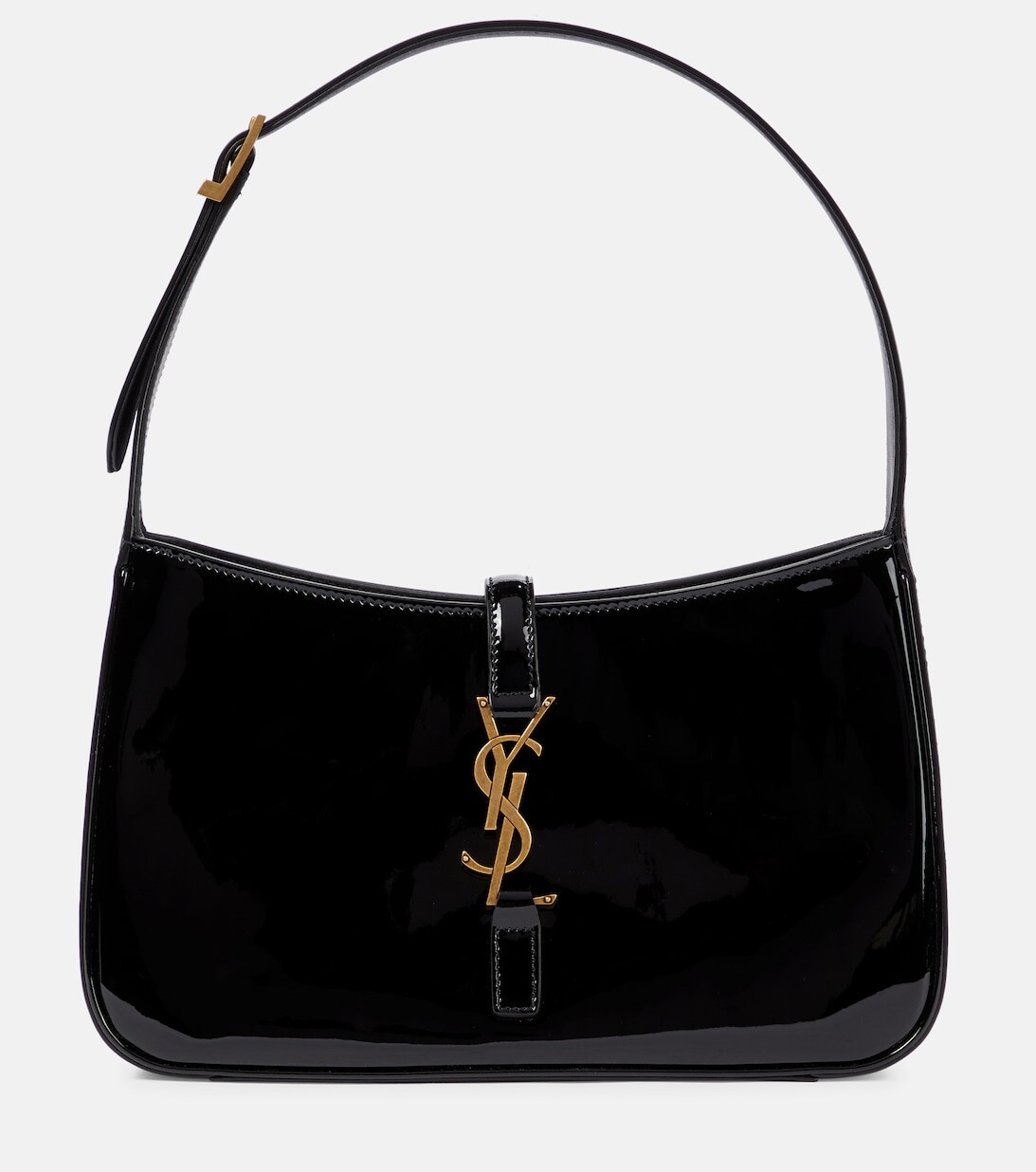 

Сумка через плечо Le 5 à 7 из лакированной кожи Saint Laurent, черный