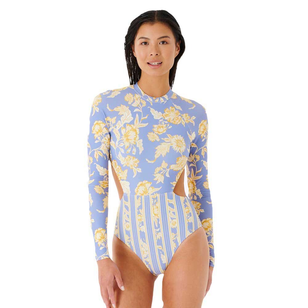 

Рашгард Rip Curl Oceans Together Long Sleeve Body, синий