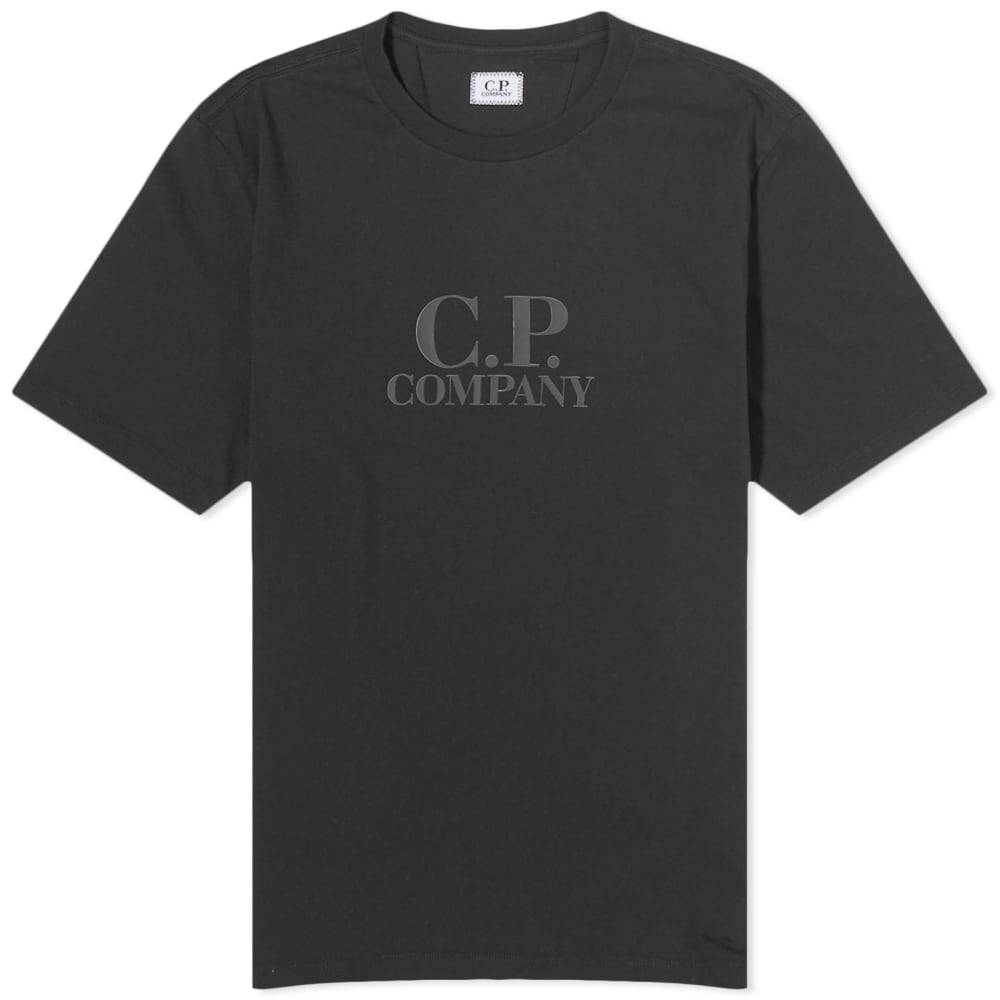

C.P. Company Футболка с тисненым логотипом компании, черный