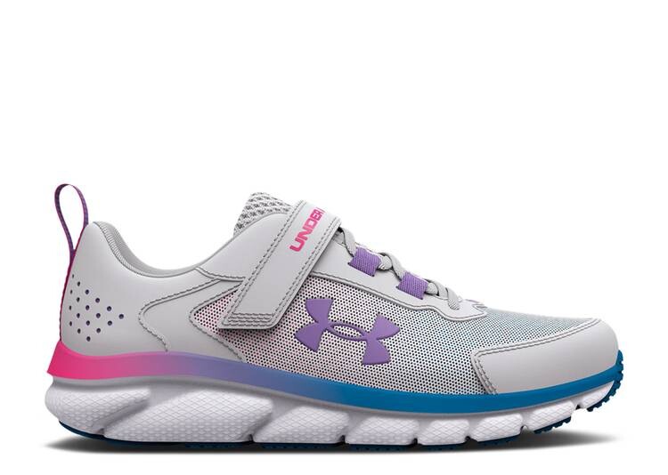

Кроссовки Under Armour CHARGED ASSERT 9 WIDE AC PS 'HALO GREY WHITE', серый