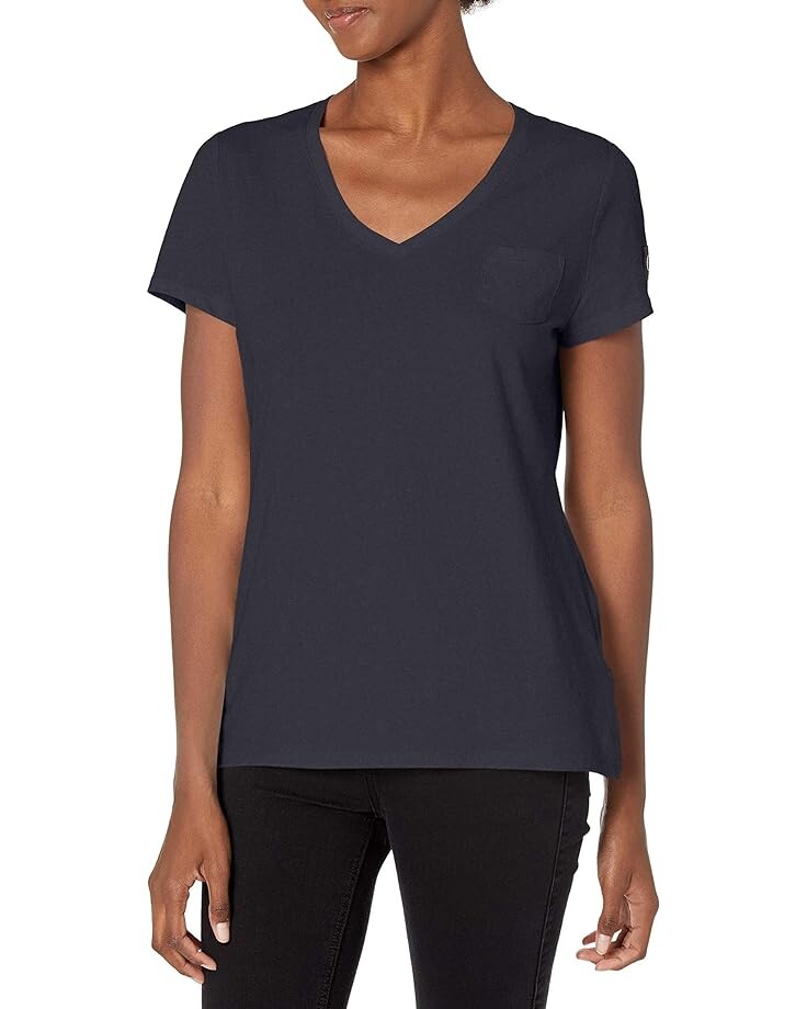 

Футболка Calvin Klein Short Sleeve Cropped Logo, цвет Nu Navy