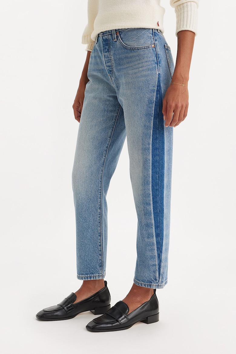 Прямые джинсы 501 выше щиколотки Levi'S, белый прямые джинсы 501 выше щиколотки levi s черный