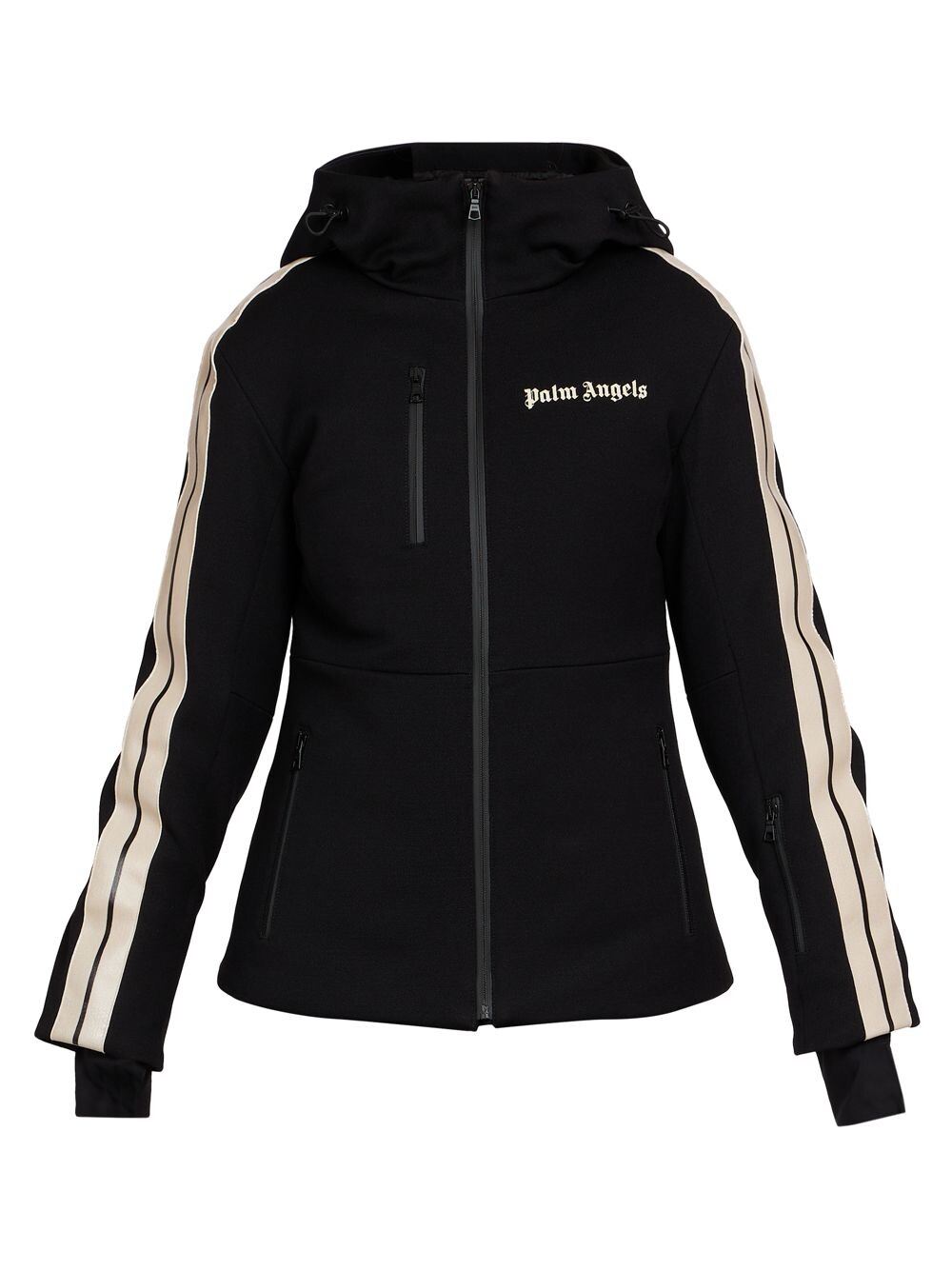 

Классическая лыжная куртка с логотипом Palm Angels, черный