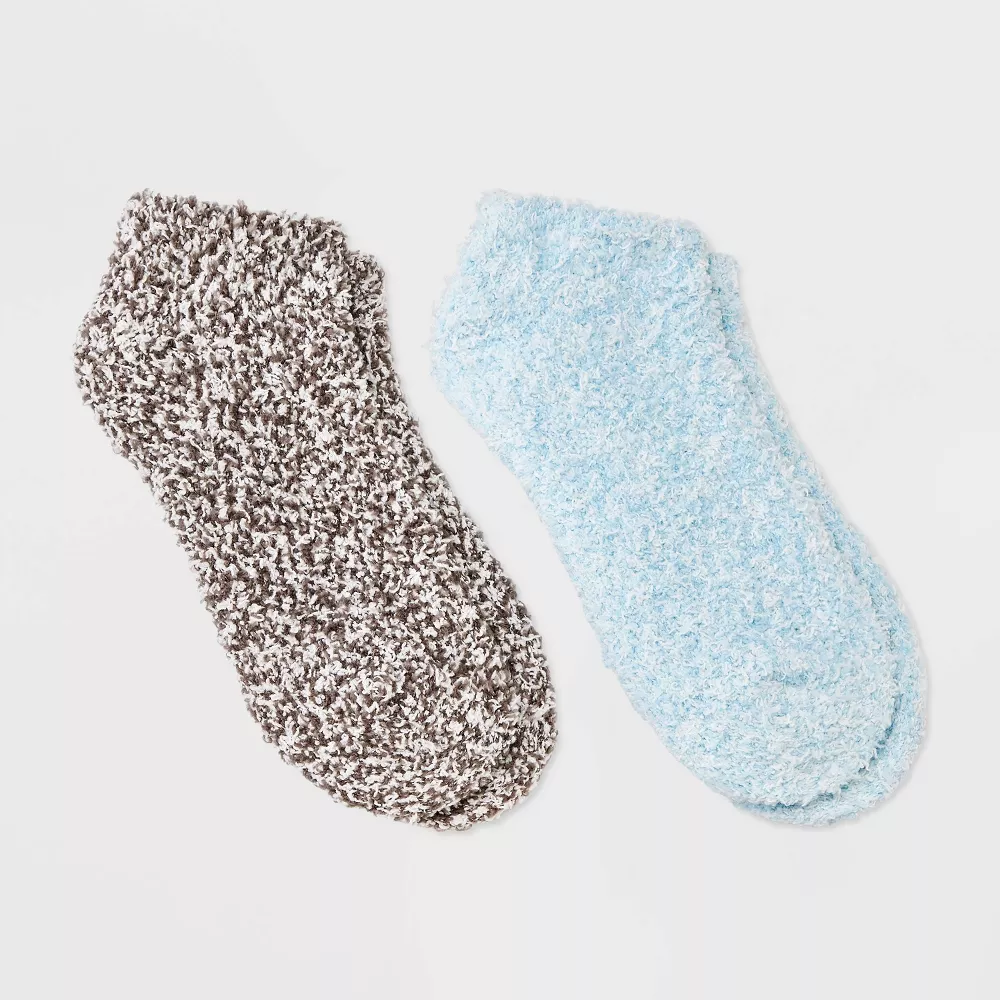 

Женские носки Marled 2pk Cozy Low Cut - Auden, цвет Turquoise/Charcoal Gray