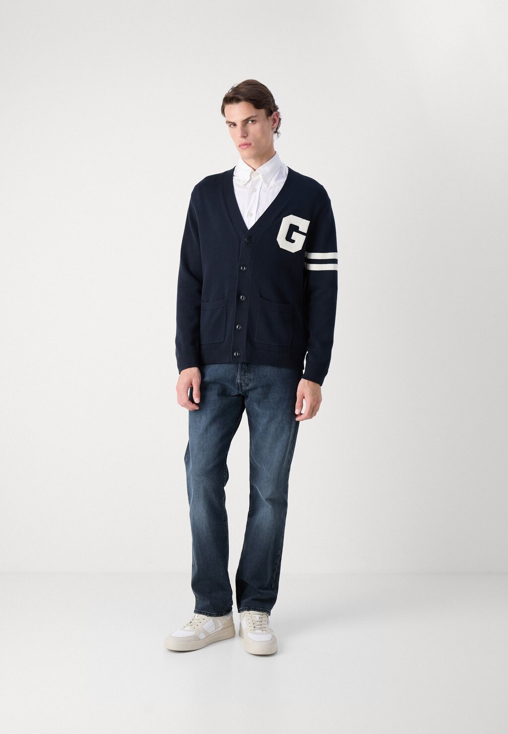

Кардиган VARSITY CARDIGAN GANT, темно-синий