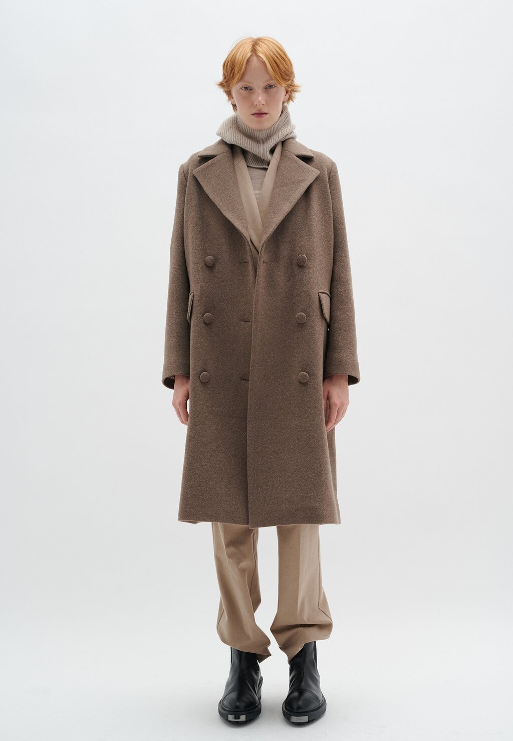 

Классическое пальто InWear PERRY, цвет mocha grey melange