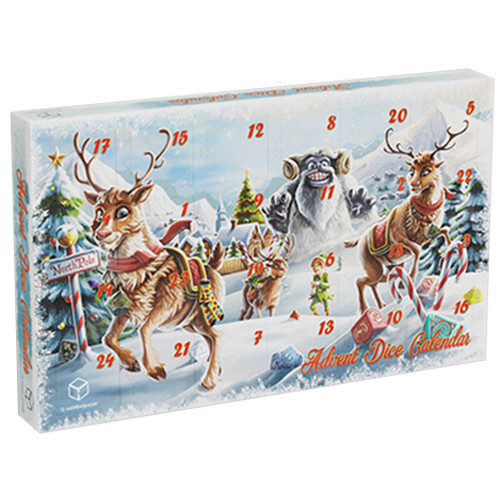 

Аксессуары Q-Workshop Q-Workshop Advent Dice Calendar (Reindeer & Yeti)