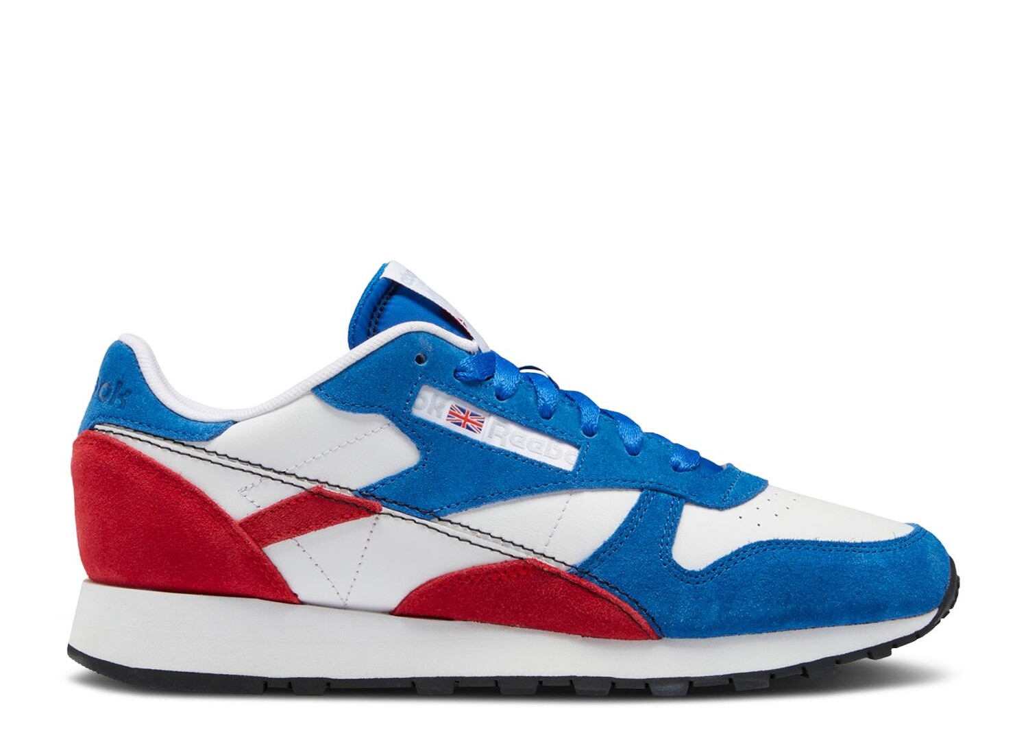

Кроссовки Reebok Classic Leather 'Make It Yours - Vector Blue Red', синий