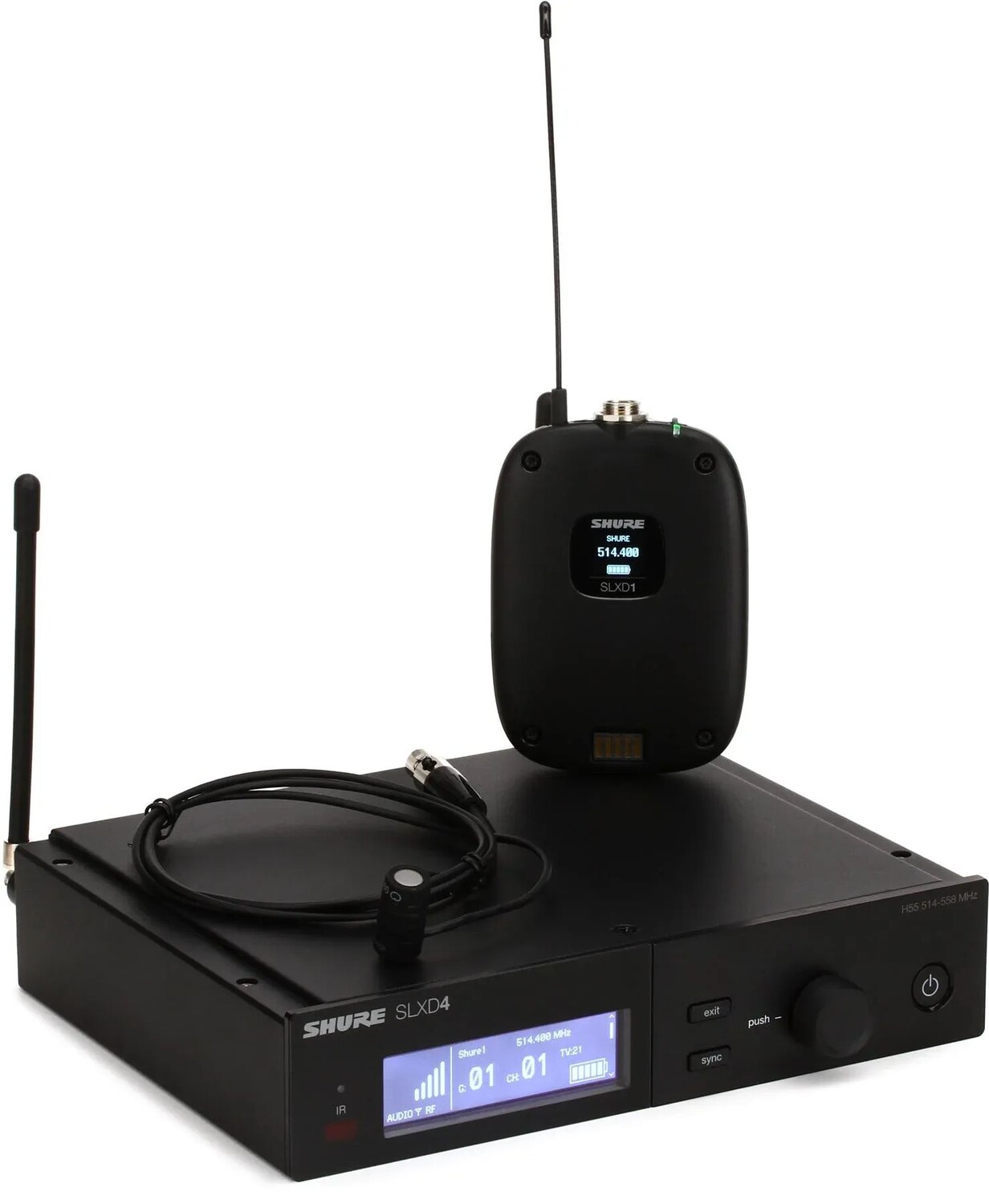 

Беспроводная петличная микрофонная система Shure SLXD14/85 — диапазон H55