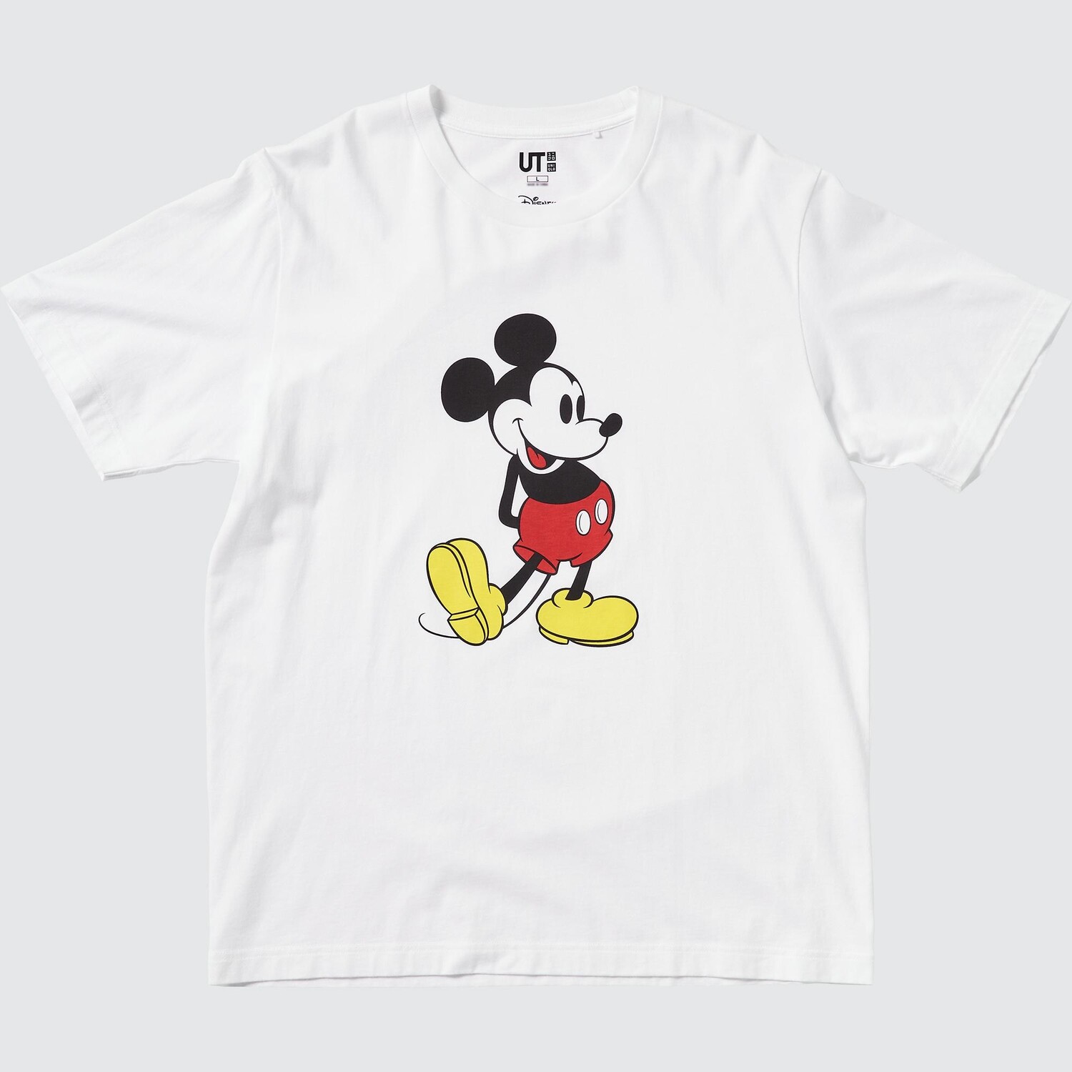 

Футболка Mickey Stans UT Graphic Uniqlo, белый