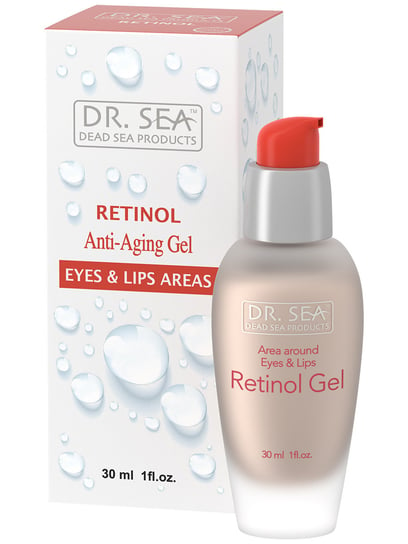 Гель для области глаз и губ с ретинолом Dr.Sea, Dr. Sea