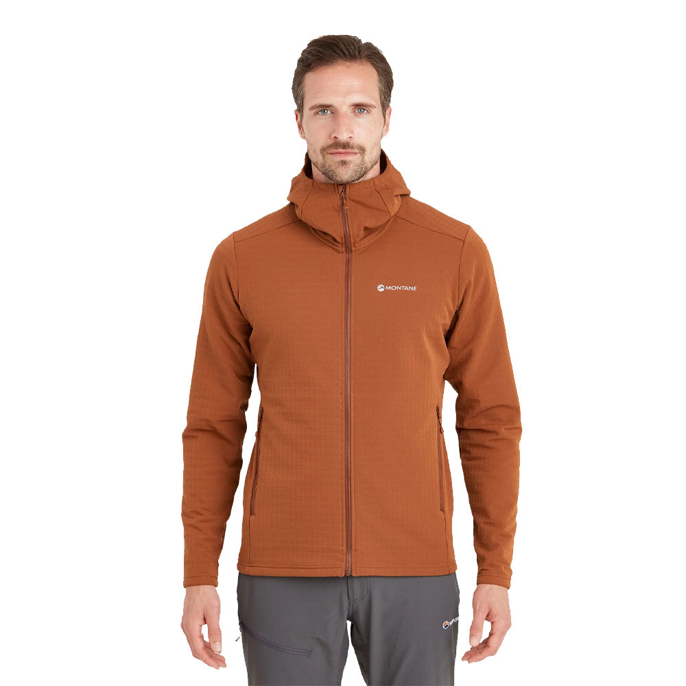 Куртка Montane Protium XT Hooded Fleece, оранжевый перчатки montane protium stretch fleece черный