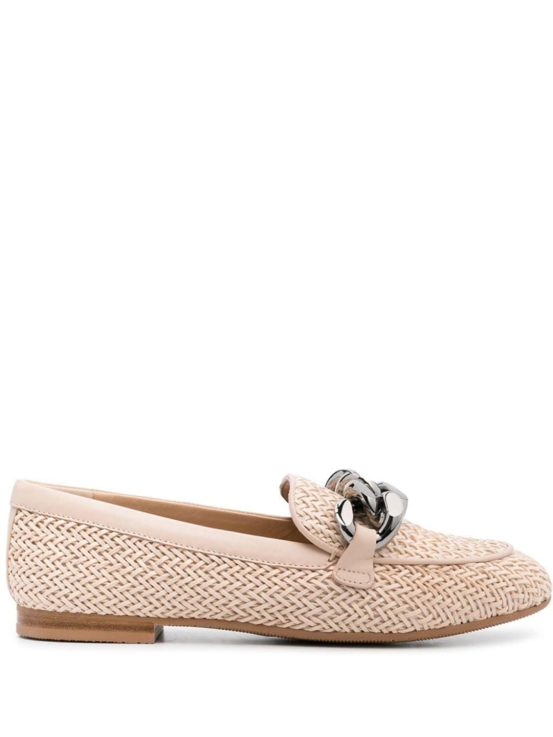 

Casadei лоферы с цепочкой, розовый