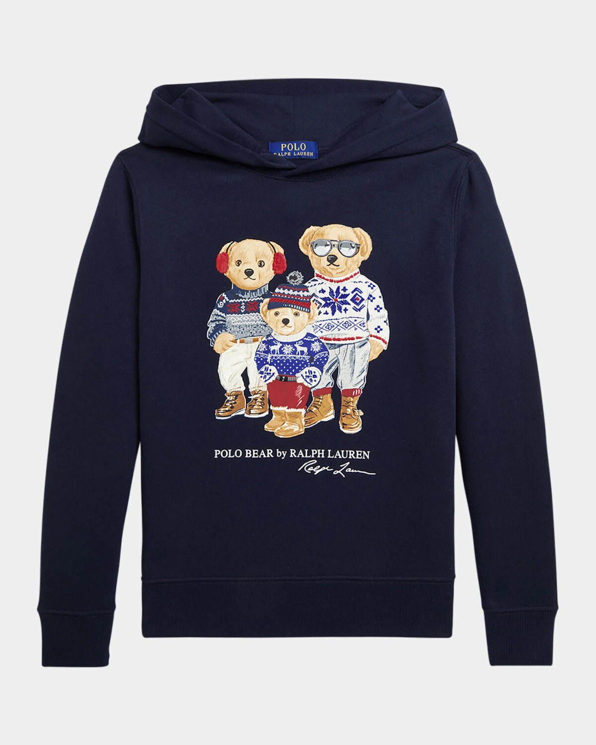 

Толстовка Polo Bear Family для мальчика с рисунком, размер 2–7 Ralph Lauren Childrenswear, цвет Rl Navy