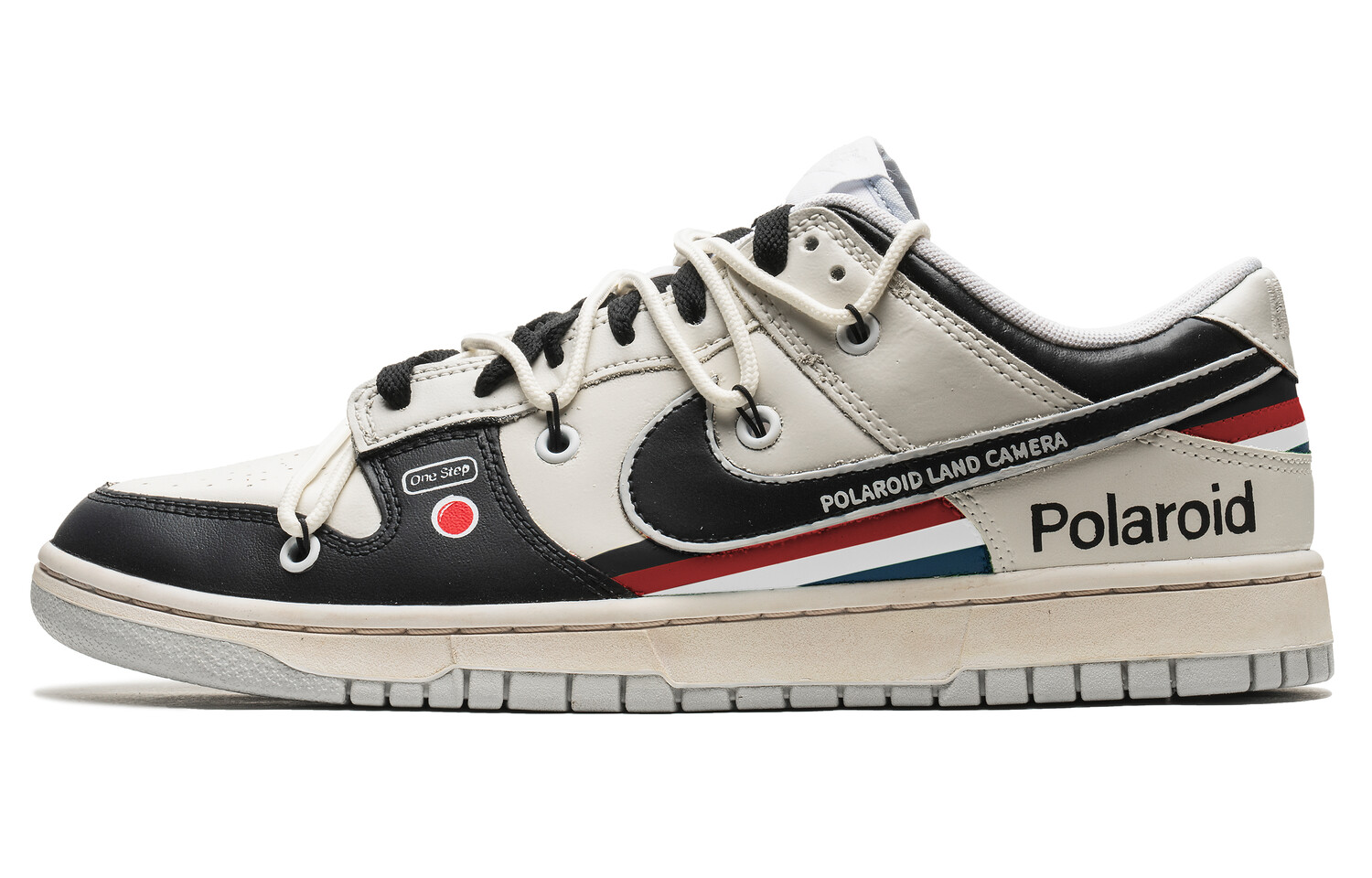 

Кроссовки Nike Dunk Skateboarding Shoes Men Low-top White/black, белый