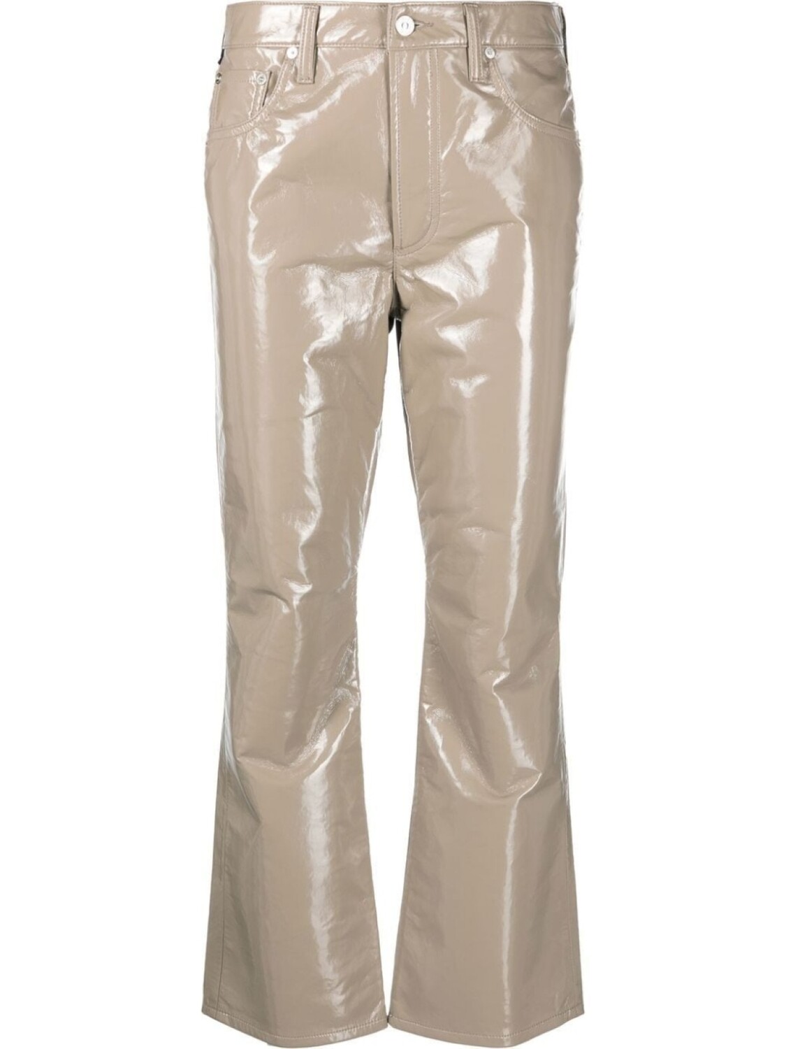 

Citizens of Humanity укороченные брюки bootcut Isola, нейтральный цвет