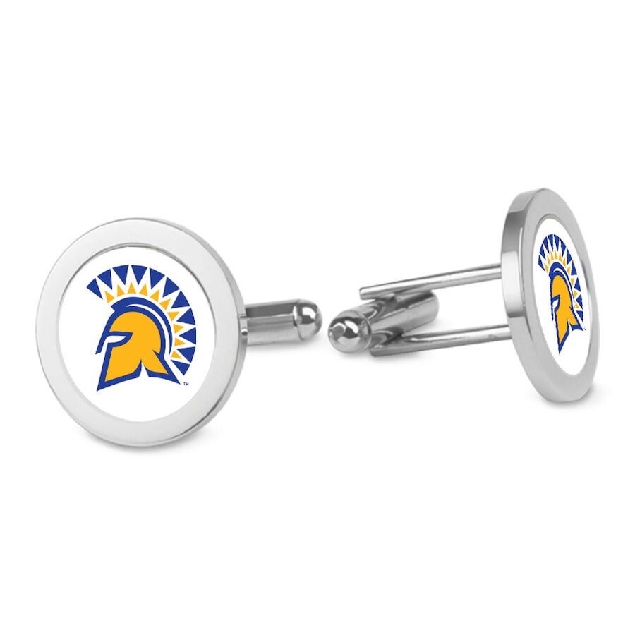 

Галстук Jardine San Jose State Spartans, серебряный
