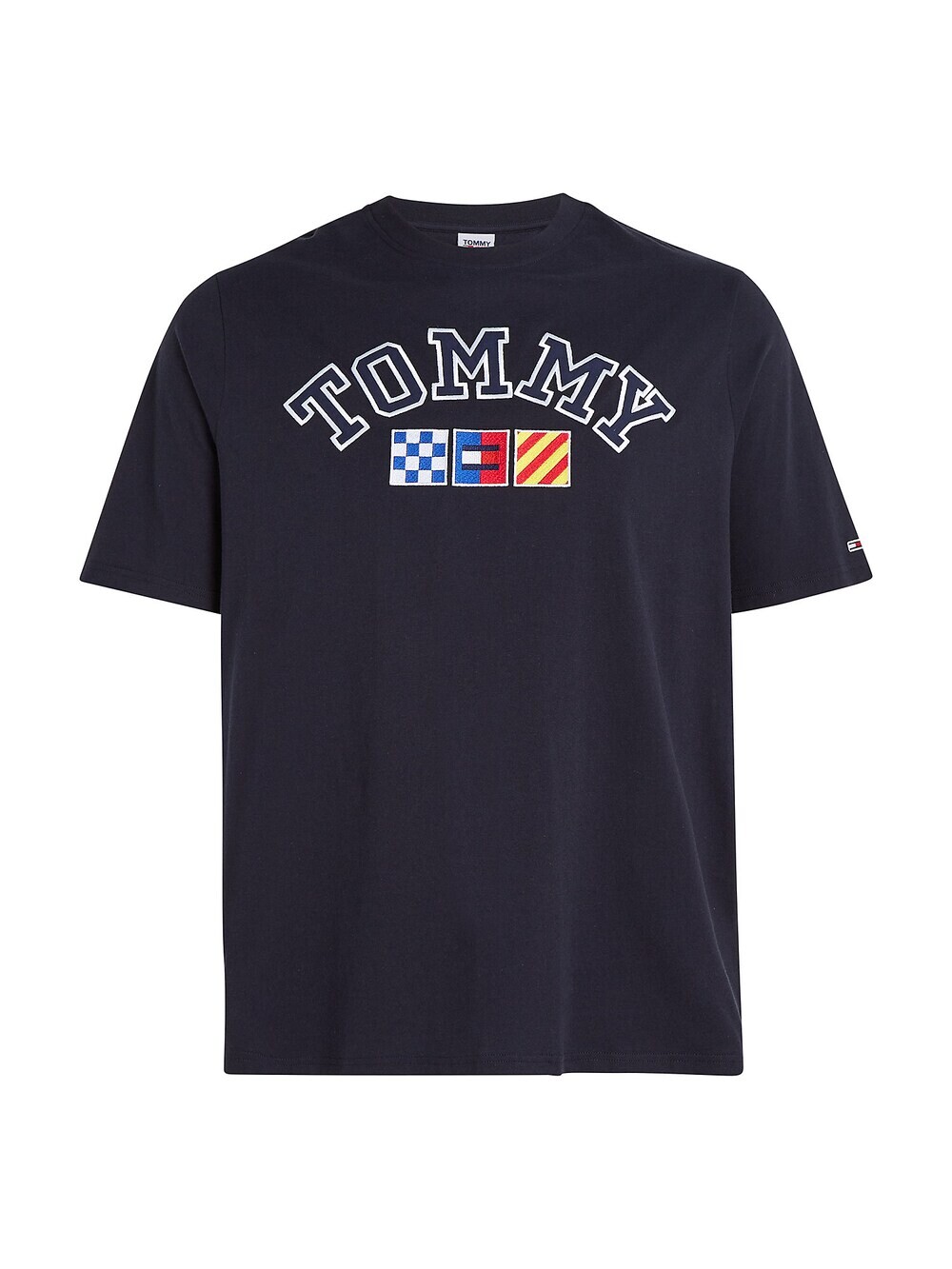 

Футболка Tommy Jeans Plus, ночной синий