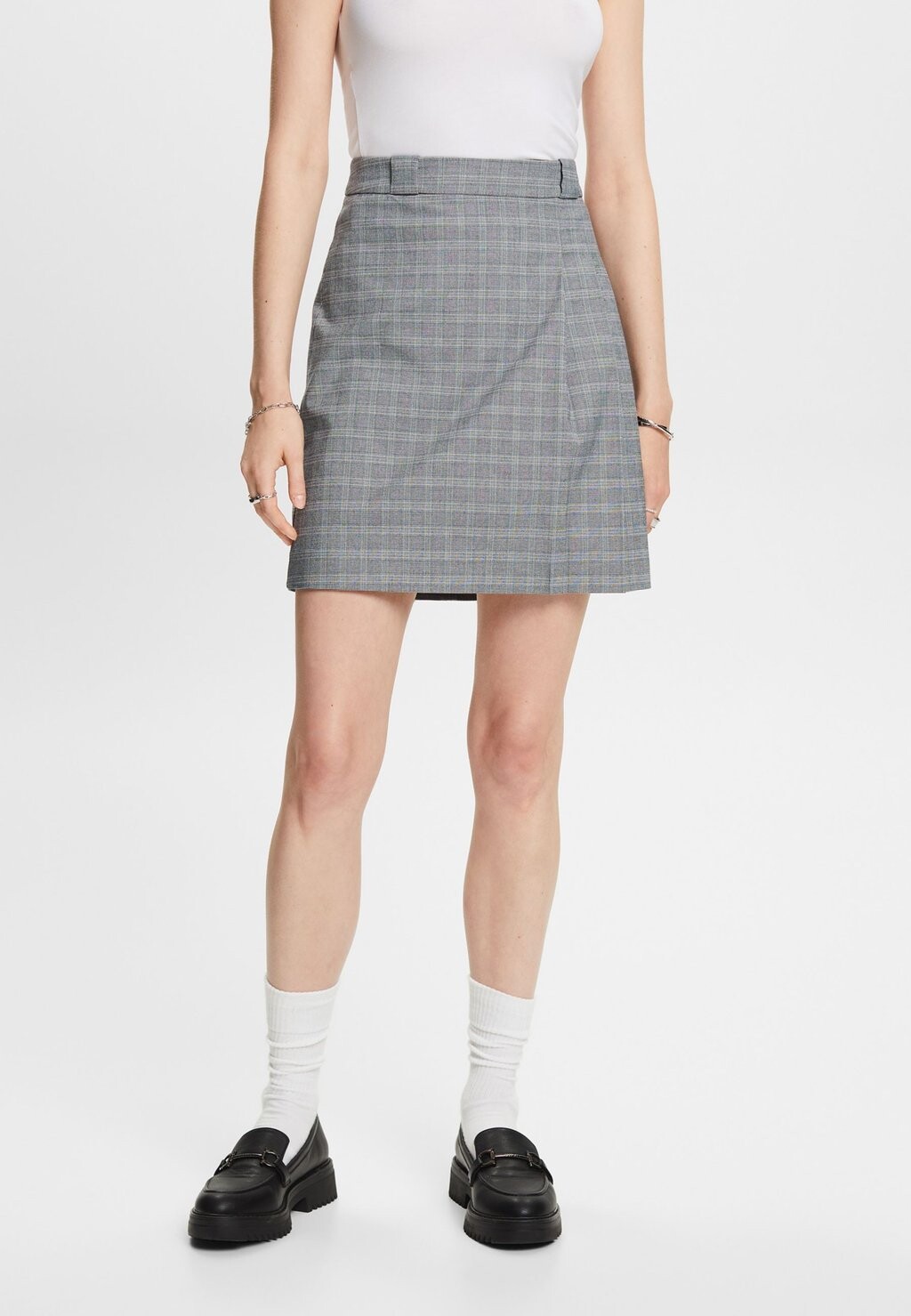 

Юбка Esprit CHECK, цвет petrol blue