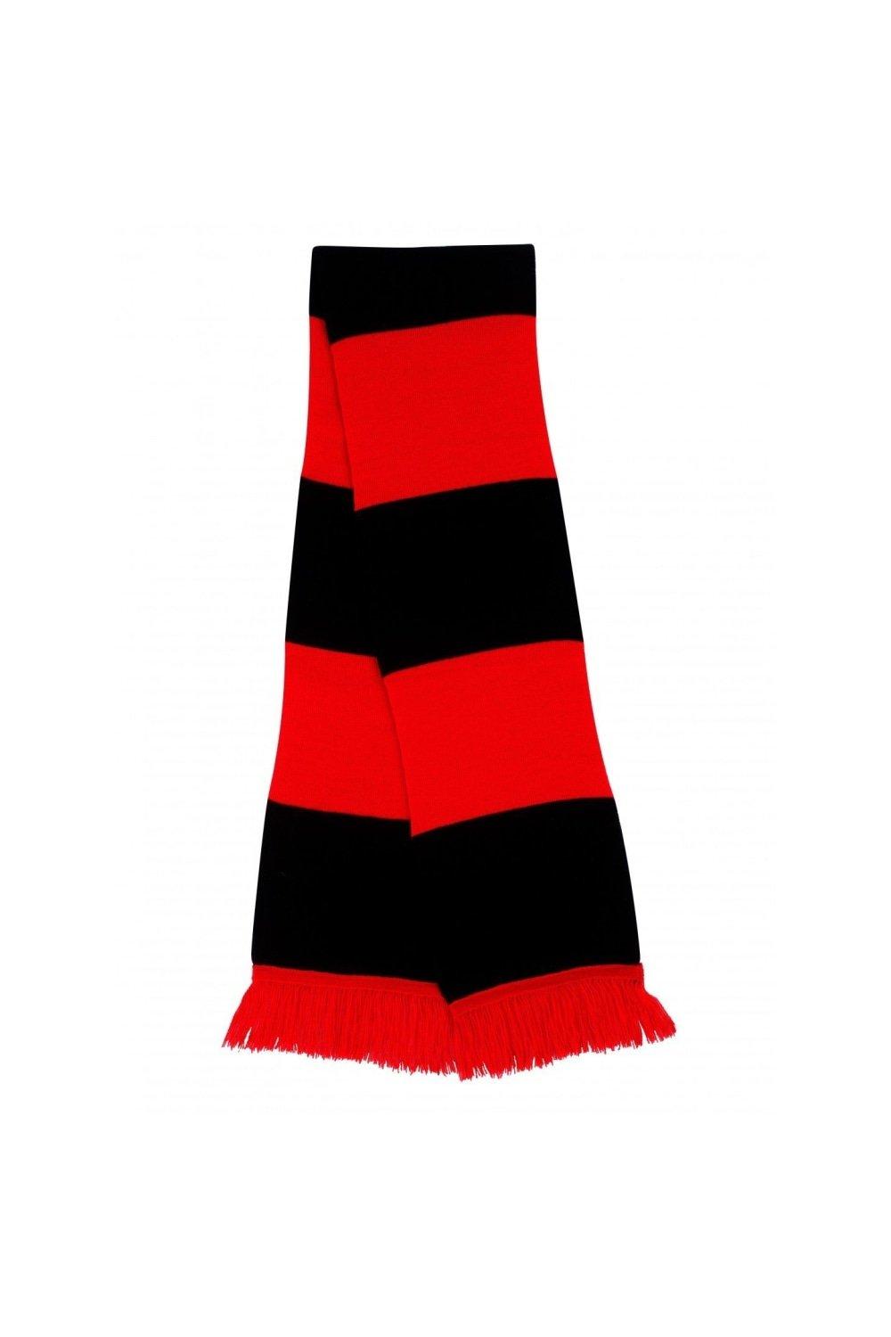 Тяжелый вязаный термозимний шарф Result, красный пряжа акрил 100% акрил 108м 42гр алый