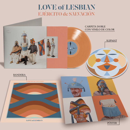 

Виниловая пластинка Love of Lesbian: Ejercito De Salvacion - Ltd Special Orange Vinyl Edition with Slipmat, Flag & Signed Postcard