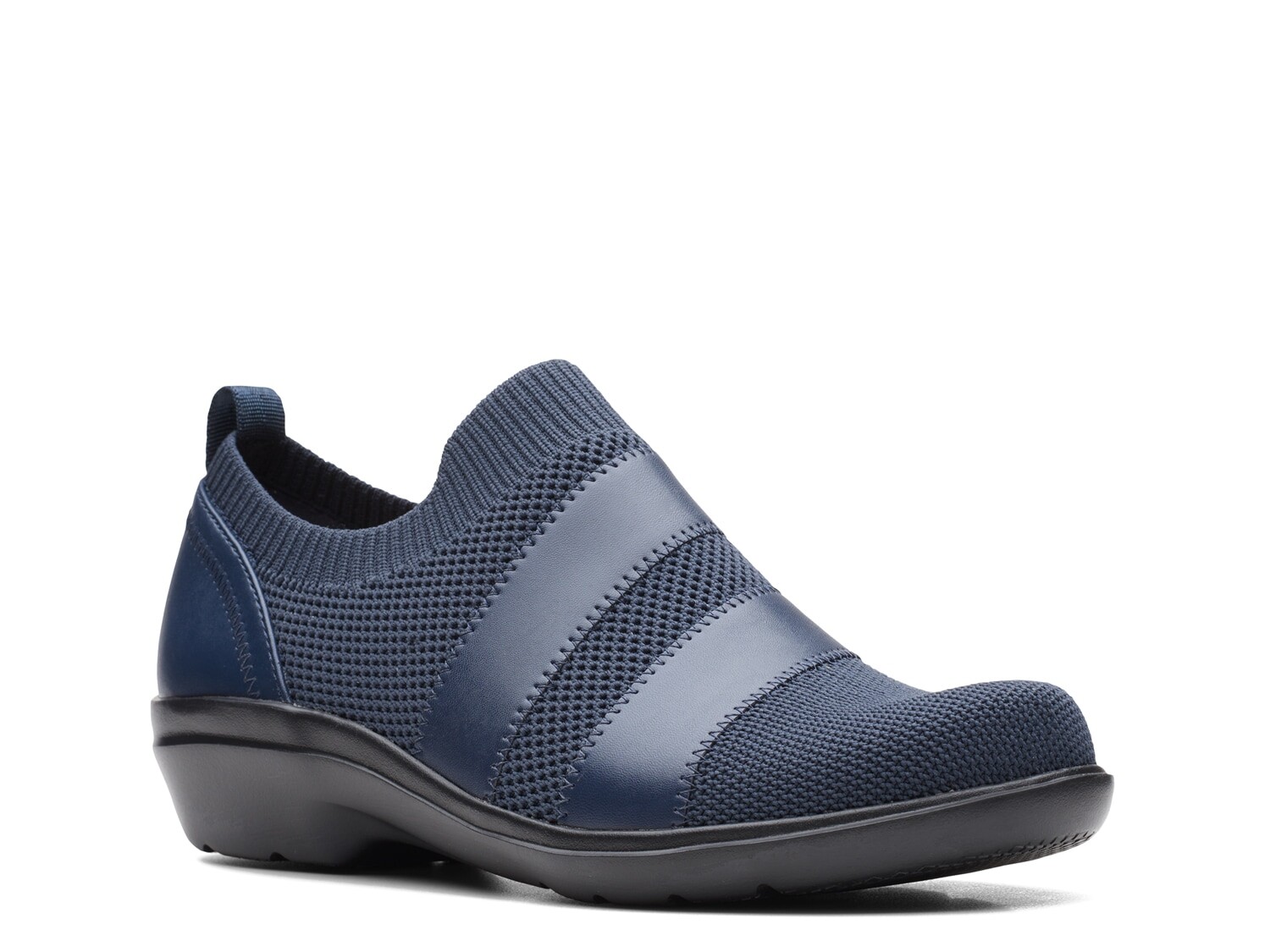 

Слипоны Sashlyn Edge Clarks, темно-синий