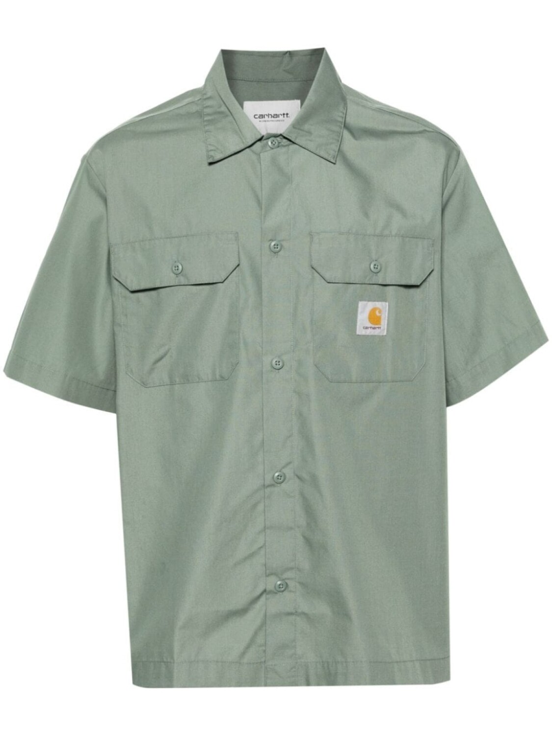 

Carhartt WIP рубашка Craft с нашивкой-логотипом, зеленый