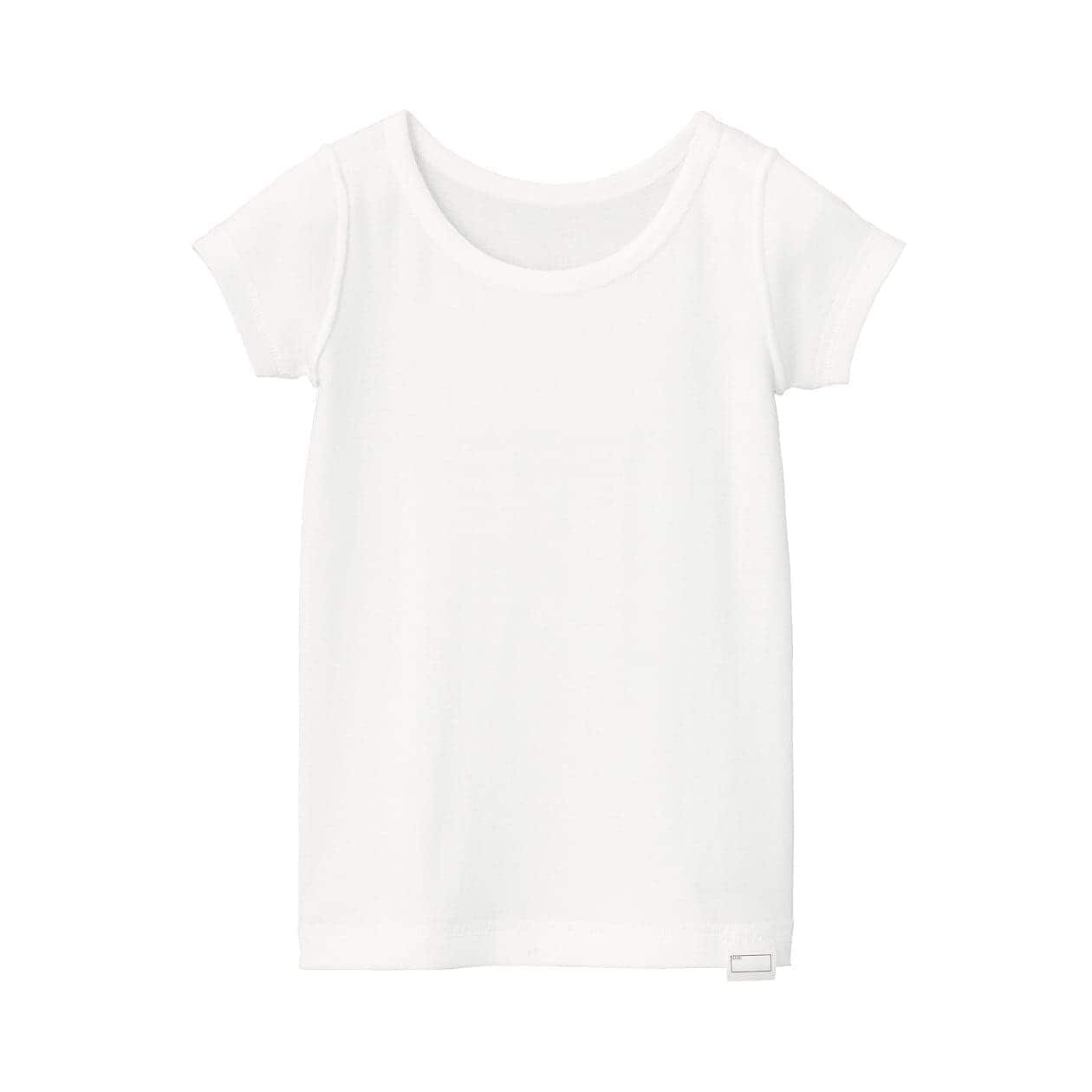 

Футболка фрезерной вязки (внутренняя) MUJI, молочный