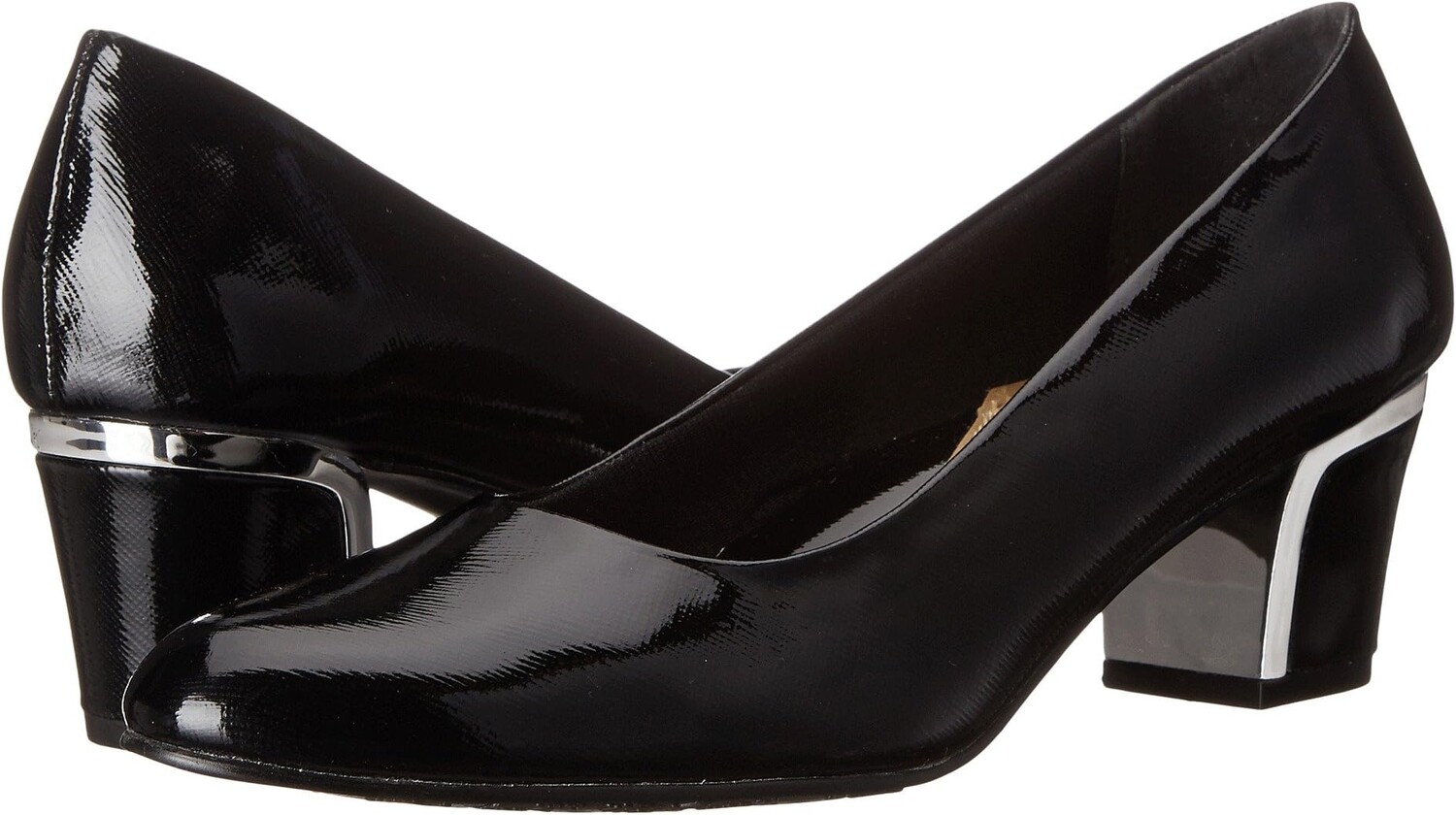 

Туфли Deanna Soft Style, цвет Black Cross Hatch Patent/Silver