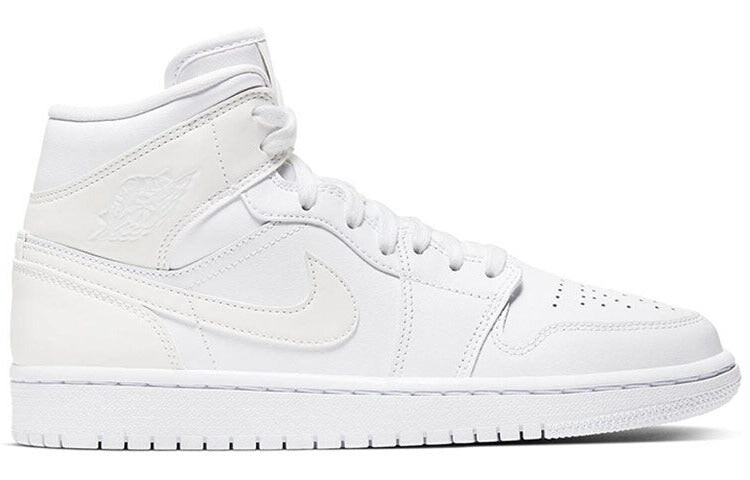 

Кроссовки Nike Air Jordan 1 Mid, слоновая кость / белый