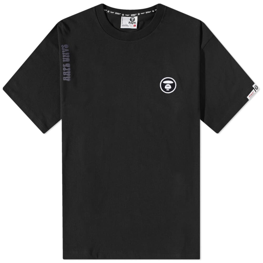 

Жаккардовая футболка AAPE Peace, черный