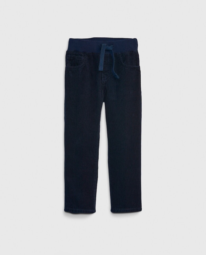 

Длинные однотонные брюки для мальчика Gap, темно-синий