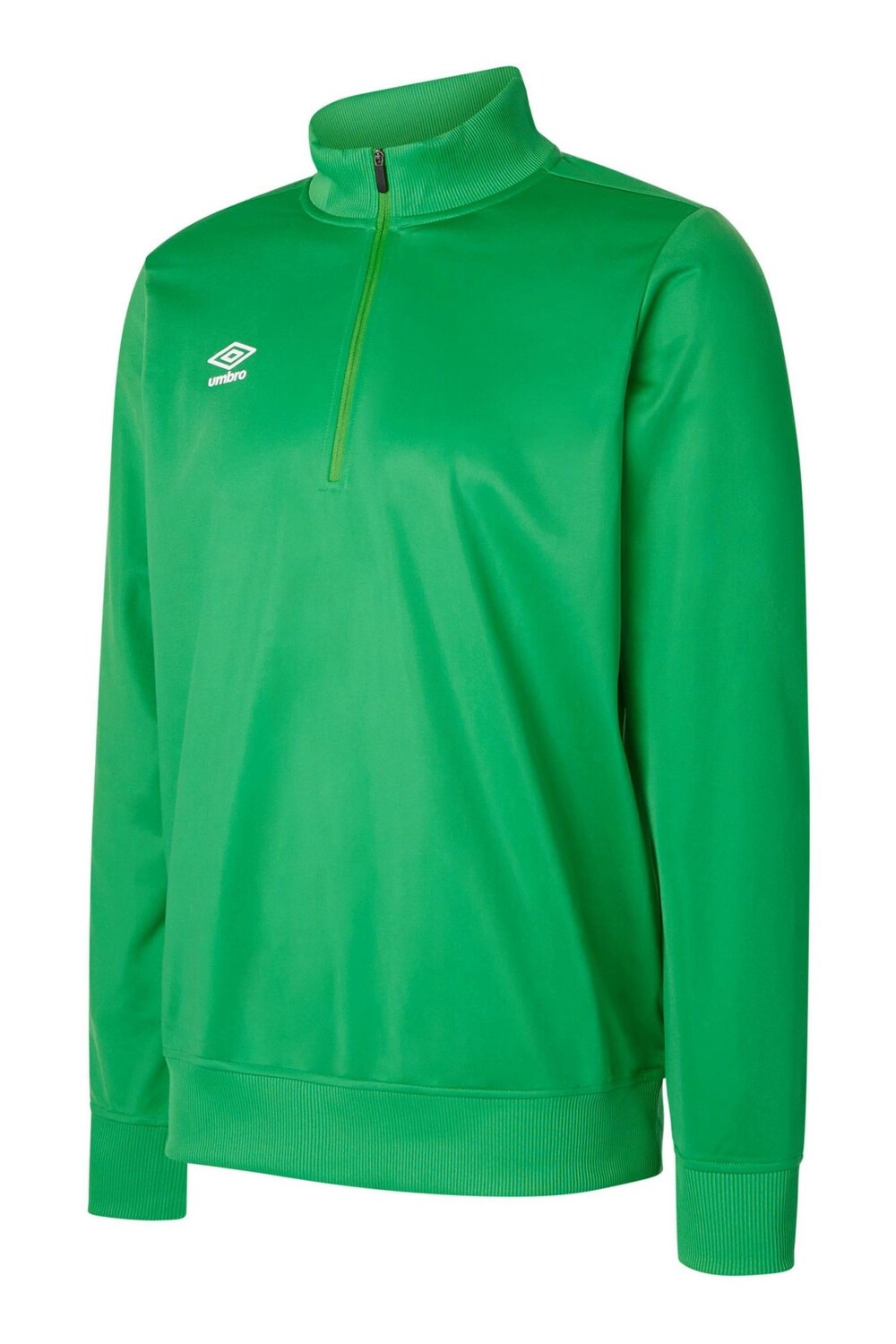 

Толстовка из полиэстера с короткой молнией Umbro, зеленый