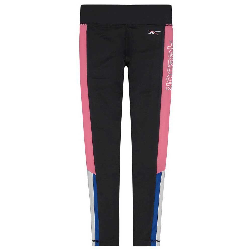 

Тайтсы Reebok Big Stripe Capri, черный
