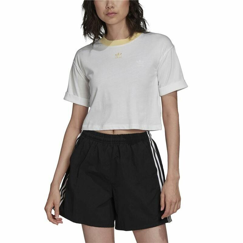

Женская футболка с коротким рукавом Tiny Trefoil ADIDAS, цвет blanco