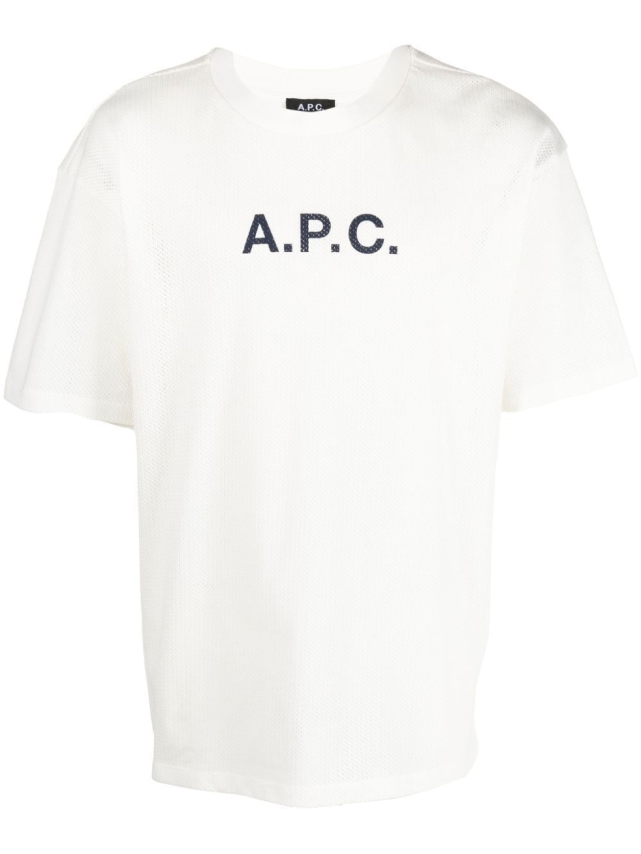 

A.P.C. футболка с логотипом, белый