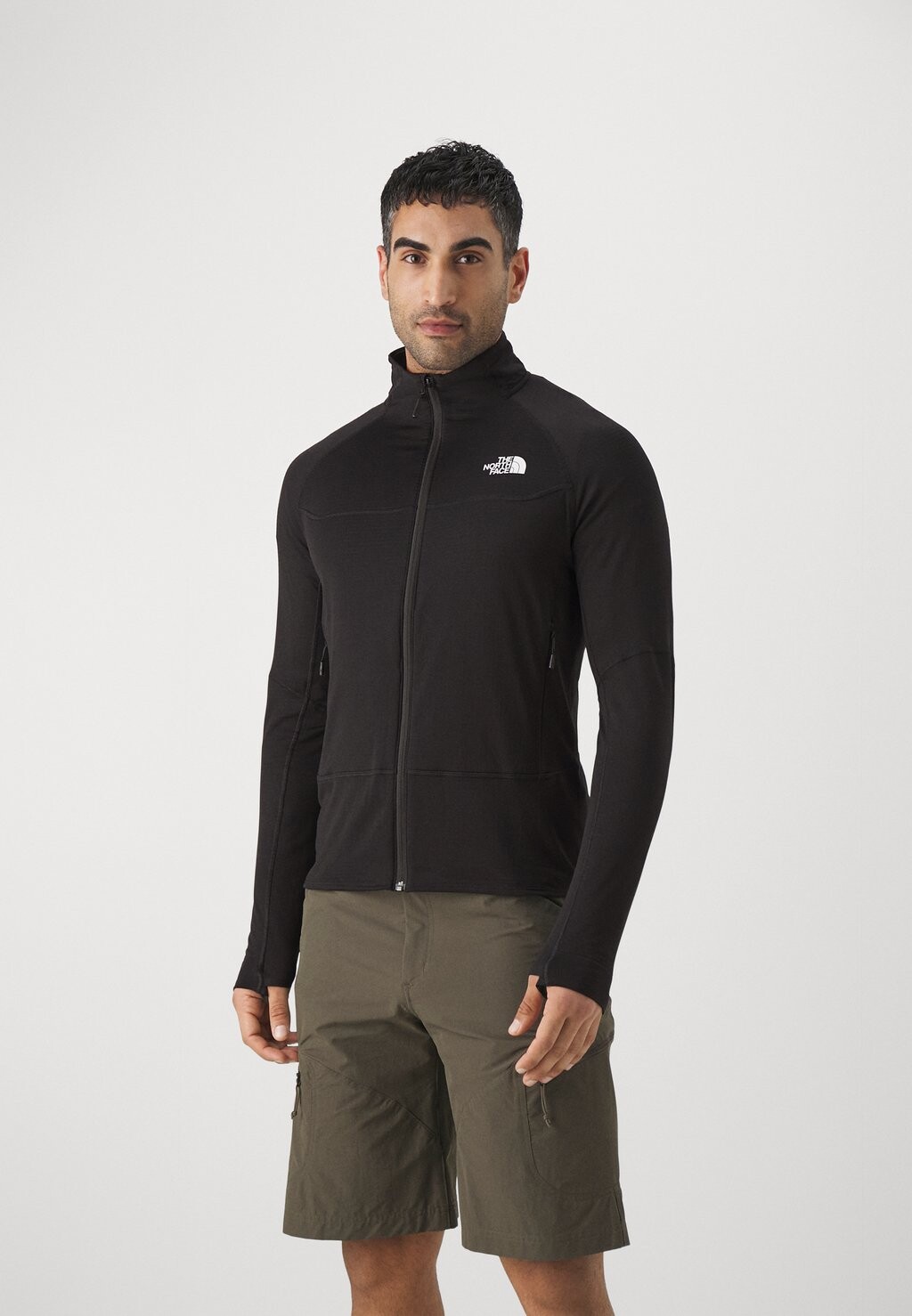 

Толстовка на молнии Bolt Polartec Jacket The North Face, черный
