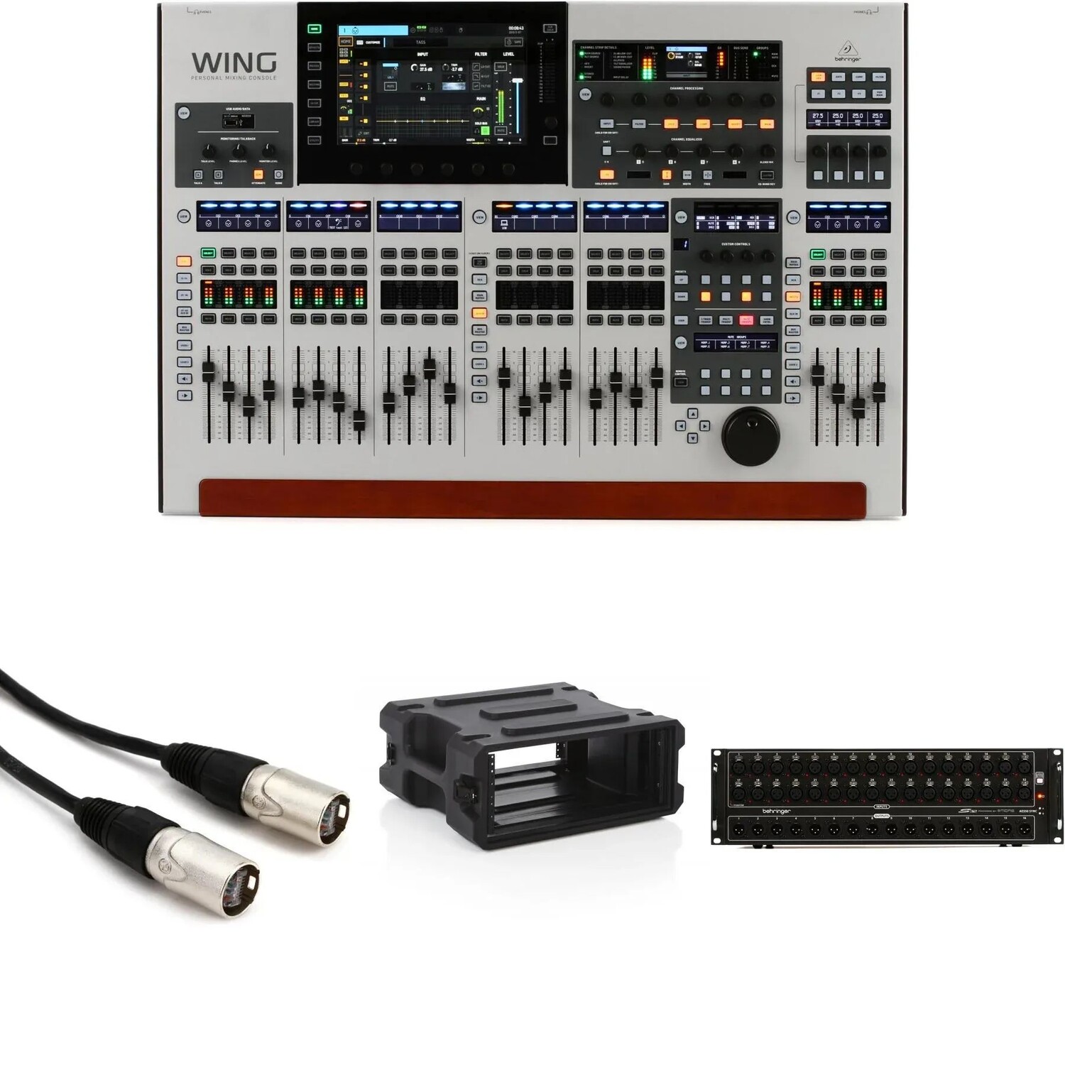 

Комплект цифрового микшера Behringer WING и сценического бокса S32