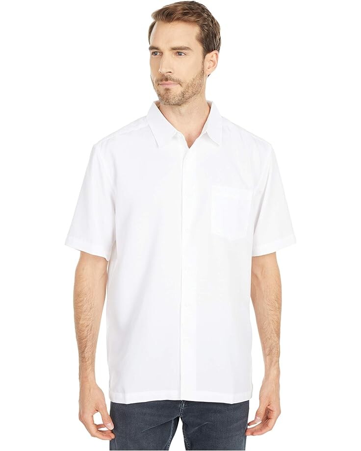 

Рубашка Quiksilver Waterman Centinela 4 Short Sleeve Shirt, белый