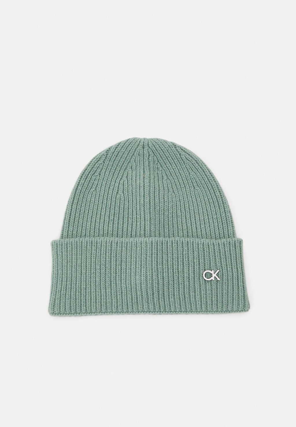 

Шапка Calvin Klein RELOK BEANIE, цвет sea spray