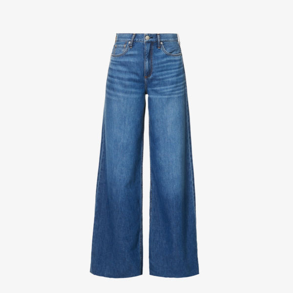 цена Легкие джинсы Sofie широкого кроя из переработанного денима Rag & Bone, цвет otto