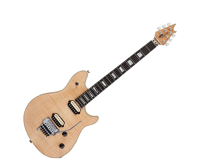 

Электрогитара EVH USA Wolfgang w/5A Flame Top Electric Guitar - Natural w/Ebony FB