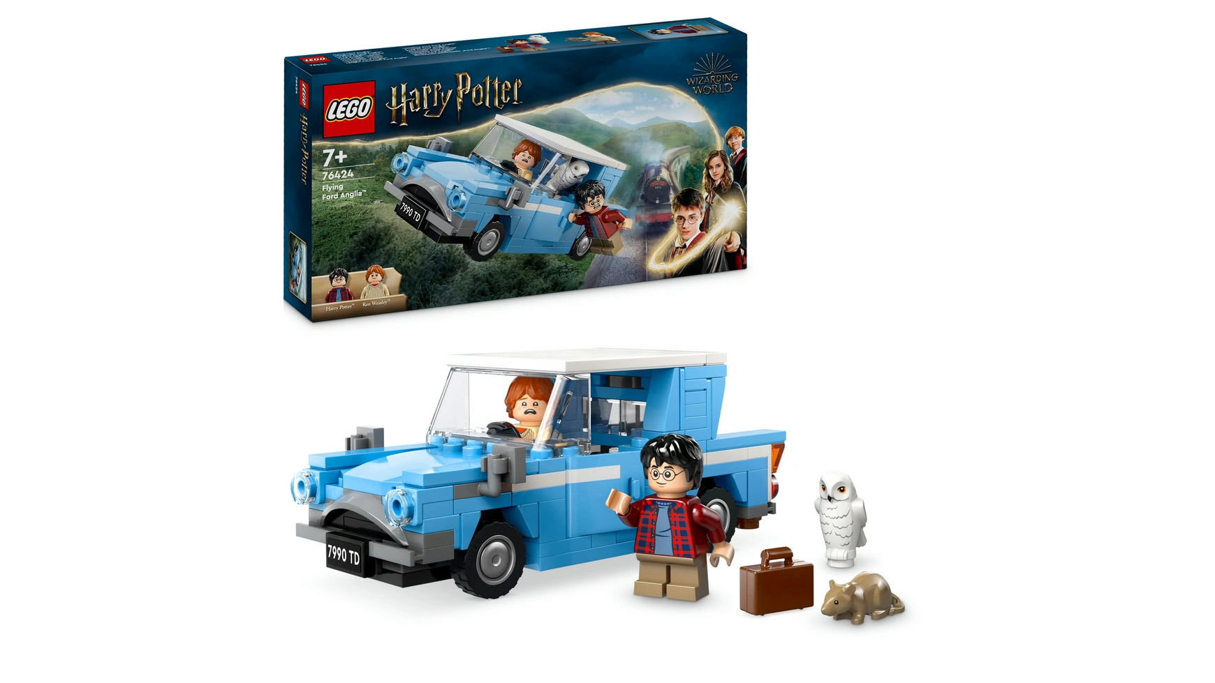 Lego Harry Potter Летающий Форд Англия машина jada 1 24 ford anglia 1959 фигрука гарри поттера 31127