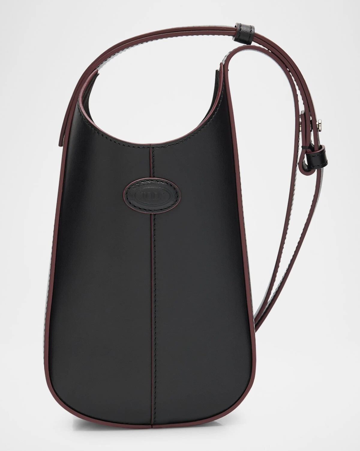 

Сумка на плечо Di Micro из телячьей кожи Tod'S, цвет Nero