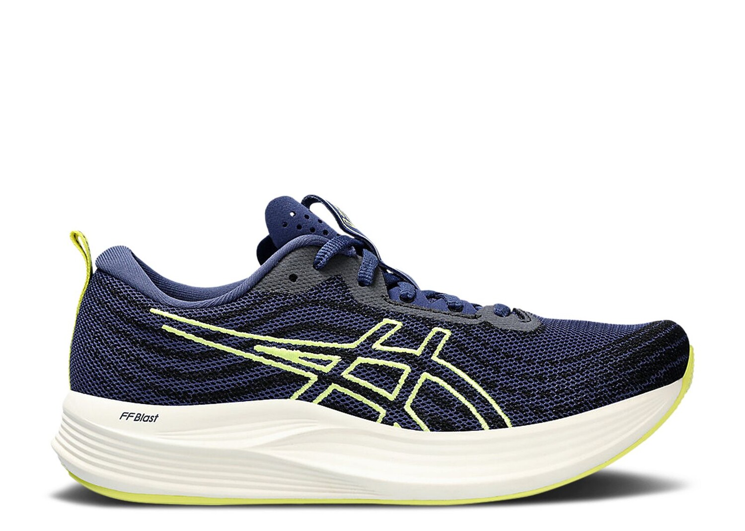 Кроссовки ASICS Wmns Evoride Speed 'Deep Ocean Glow Yellow', синий