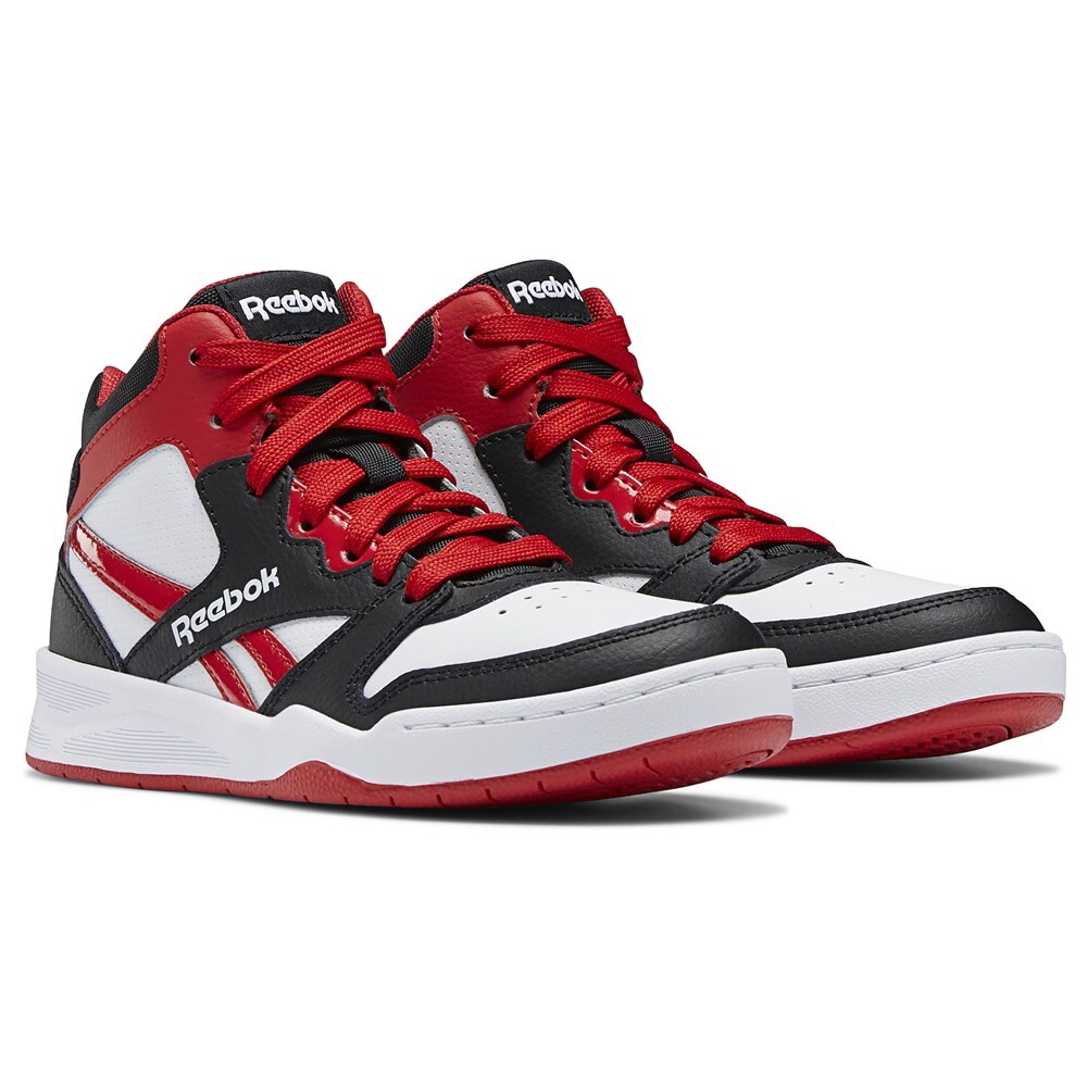 

Детские высокие кроссовки BB4500 для маленьких/больших детей Reebok, белый
